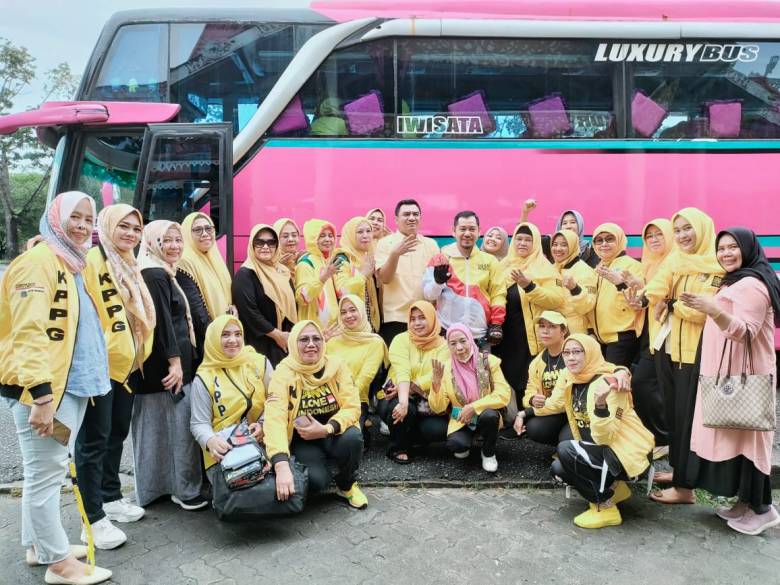 Silaturahmi dan Upgrading, Kader KPPG Riau Adakan Outbond ke Harau